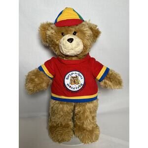 Build-a-Bear Original Retired Brown Bear With Hat RARE